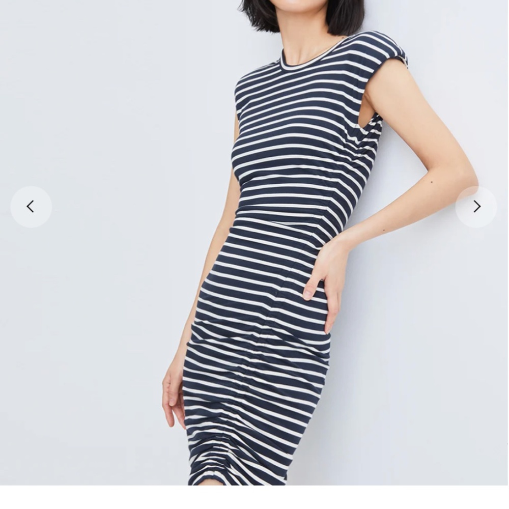 Veronica Beard Striped Brompton Dress - EUC!